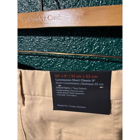 Lululemon Commission Short Classic 9" - Prosecco Tan Sz 36 NWT - Picture 3 of 4
